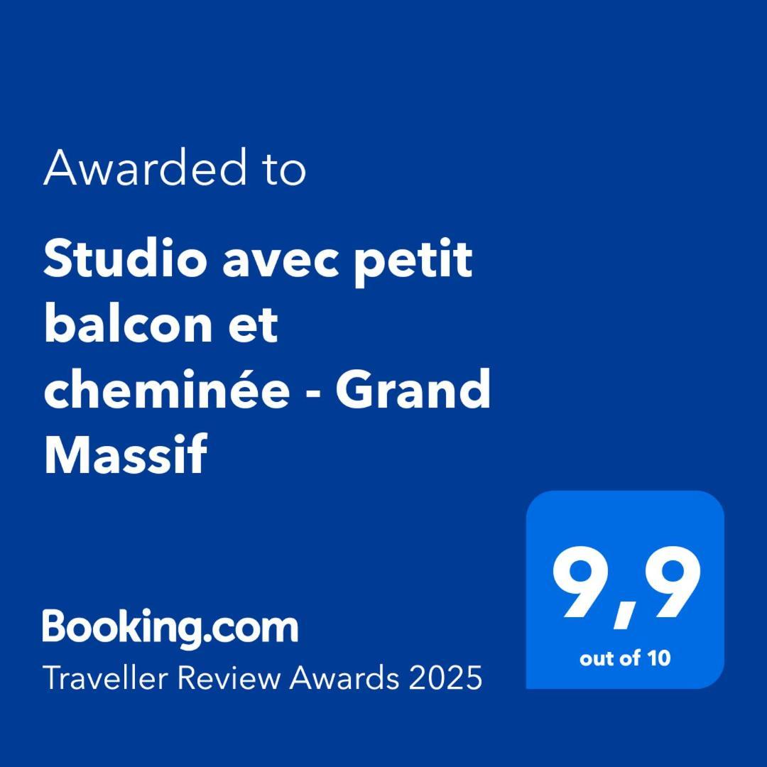 Studio Avec Petit Balcon Et Cheminee - Grand Massif Les Carroz d'Araches Exterior photo